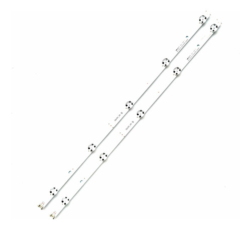 Kit 2 Tiras Leds 32lh537 / 32lh537b Aluminio Reforzado Nvas!