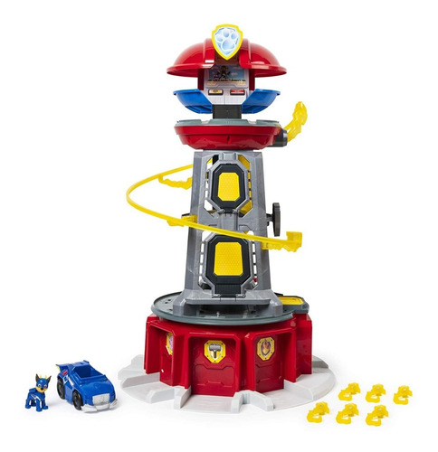 Torre Paw Patrol Mighty Patrulla Canina Luces Sonido Oferta