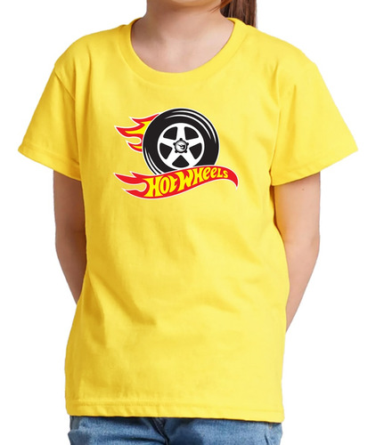 Camiseta Infantil Hotwheels
