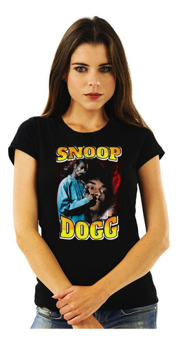 Polera Mujer Snoop Dogg Face Photo Abominatron