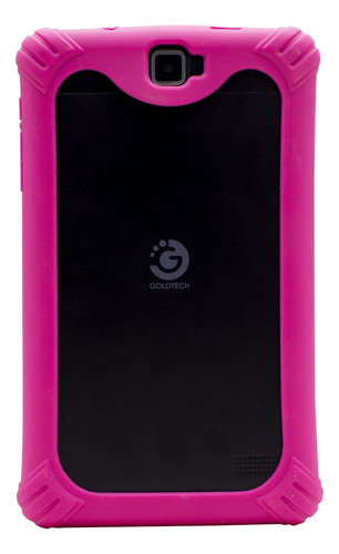 Tablet Goldtech 7 2/16gb Negra + Silicona Rosa
