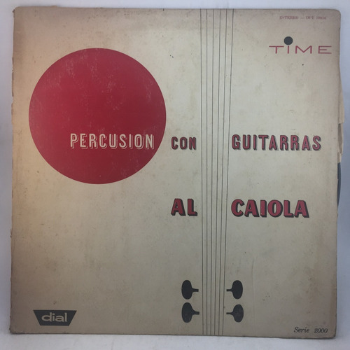 Al Caiola - Percusion Con Guitarras - Jazz  Vinilo Lp