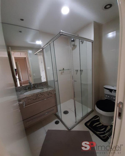 Imagem 5 de 22 de Ótimo Apto Com 7 Anos De Idade, Próximo A Brás Leme, Com Moveis Planejados E Piso Em Porcelanato Na Sala, Varanda Gourmet, 3 Suítes, 3 Vaga, 162,00 - Mv244 - 69956162