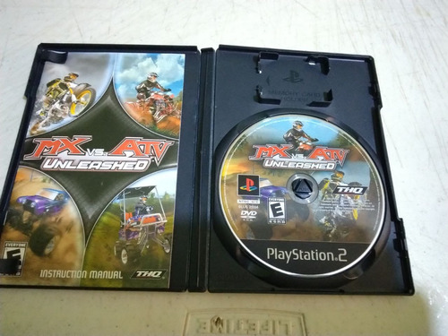 Mx Vs Atv Unleashed Ps2 Videojuego 