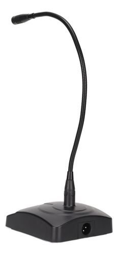 Microfone De Conferência Gooseneck Com Fio Ajustável, Mesa P