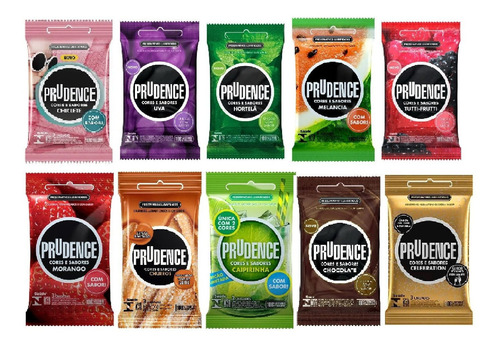 Prudence Preservativo Com Sabor 3 Unidades