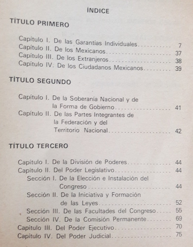 Constitución Política De Los Estados Unidos Mexicanos