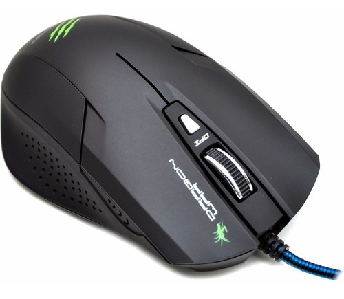 Mouse Gamer Pc 3200dpi 8 Macros Dragonwar Incluye Mousepad