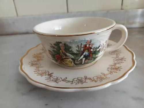 Tazas antiguas de cristal checo Taza antigua genuina de la Unión