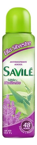 Desodorante En Aerosol Savile Lila Silvestre 87gr