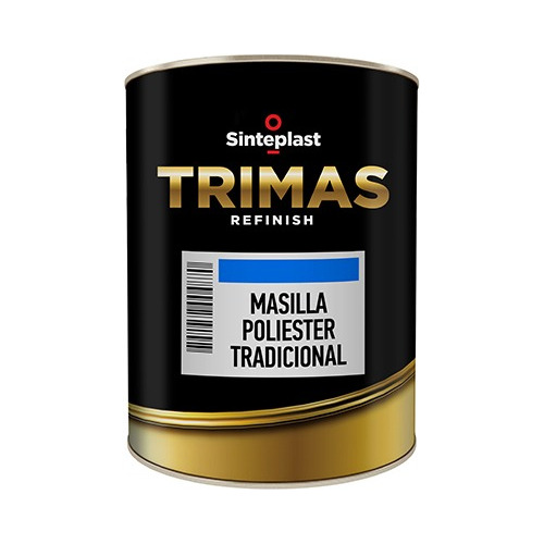 Masilla Tradicional  Poliester De Relleno Para Auto X 1kg