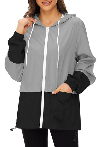 Chubasquero Plegable De Mujer Impermeable Con Capucha.