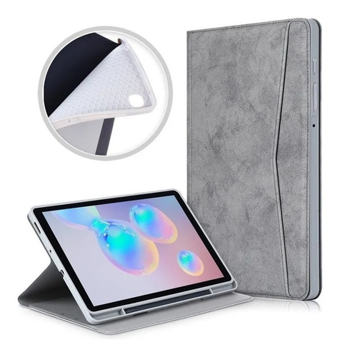Funda Smart Cover Para Tablet Samsung S6 Lite Sm P610 P615