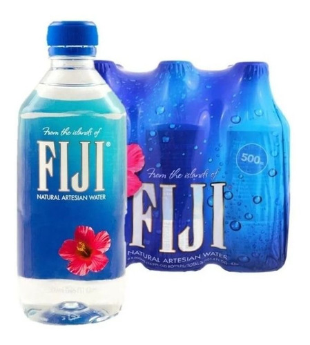 Agua Fiji 6 Botellas 500ml Artesian Water