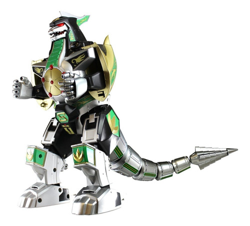 Mighty Morphin Power Rangers Legacy Green Dragonzord, Verde