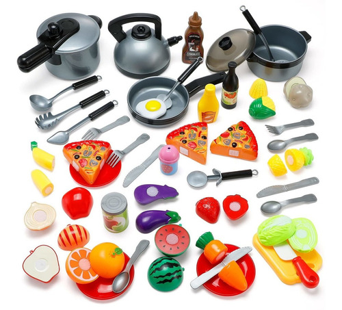 Juguetes De Cocina  46 Piezas De Juego De Cocina Niños...