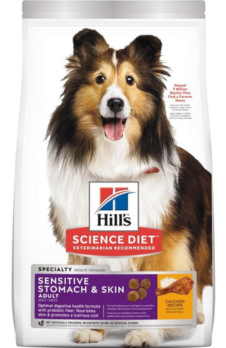 Hills Adult Sensitive Stomach & Skin 1.81 Kg / Catdogshop