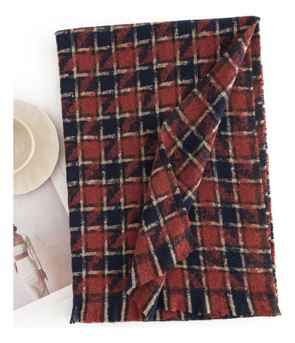 Bufanda Pashmina Para Dama Pata De Gallo Calientita