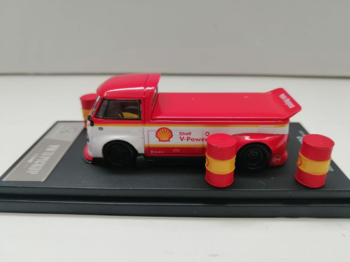 Timemicro Volkswagen T1 Camioneta Bus Shell Escala 1:64 Rojo (Usado)