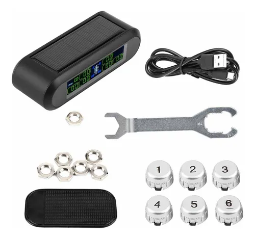comprar Sistema De Monitoreo De Presión De Neumáticos Car Tmps Solar