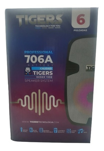 Parlante Cabina De Sonido Profesional Bt + Microfono 6.5'