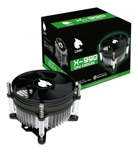 Imagen 1 de 3 de Fan Cooler Lynx Socket 1150 1151 1155 1156 Nuevo Tienda