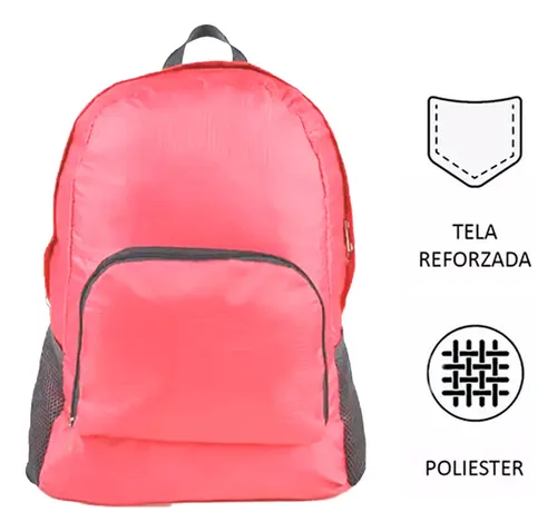 Mochila Plegable Liviana Camping Viajes Reforzada Deportiva