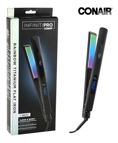 Plancha De Cabello Conair Rainbow Titanium Infiniti Pro 1  