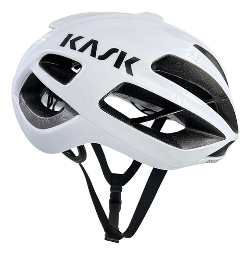 Casco Kask Protone Blanco Original Bicicletas Ruta Mtb