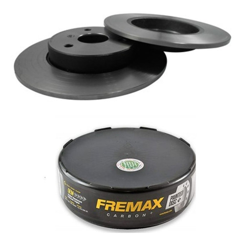 6c Kit X 2 Discos De Freno Smart Fortwo 1,0