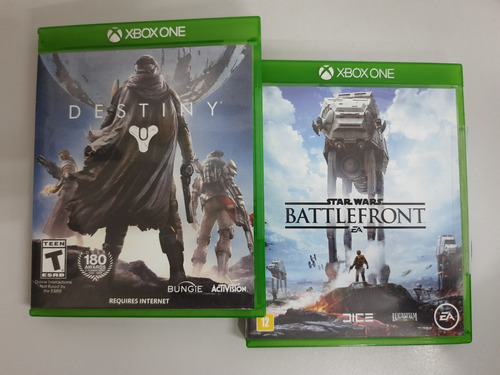 Destiny E Star Wars Battlefront Xone Midia Física Originais