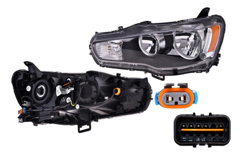 Faro Izquierdo Mitsubishi Lancer 2008-2016