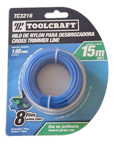 Nylon Desmalizadora Eléctricas 1.65mm/ 0.065pLG 