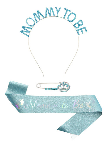 Mommy To Be Sash Set, Mum To Be Sash Cómoda Tiara Diadema