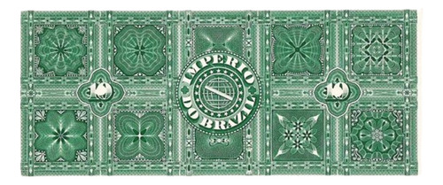 Rc0786 Brazil R041 10 Mil Reis Prova De Reverso Fe Raríssima