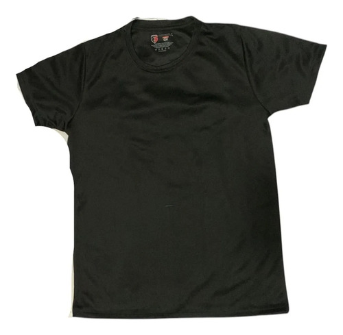 Playera Deportiva Color Negro, Para Niño