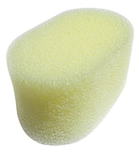 3 Bucha De Banho Esfoliante Esponja Espuma Buxa Poliuretano Cor Amarelo Liso