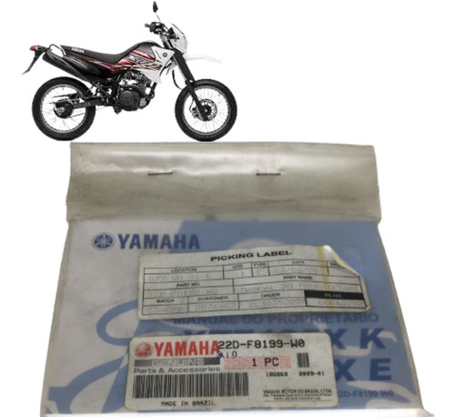 Manual Proprietário Xtz 125 2008 Yamaha 22df8199w0 