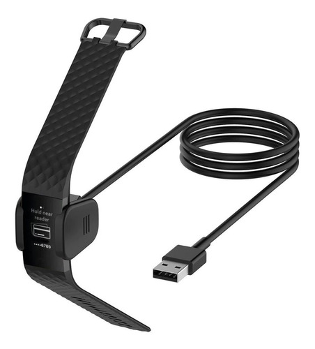 Cable Cargador Usb Premium Para Fitbit Charge 3 + Regalo 