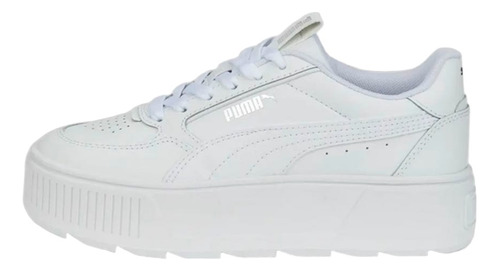 Tenis Puma Karmen L Jr 38737401 Plataforma Blanco