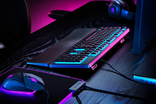 Teclado Gamer Razer Ornata V3 X - Rgb - Spanish Layout Color Negro Inglés