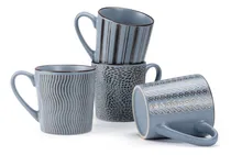 Comprar Tazas De Café Calenzana De 16 Onzas De 4, Taza De Café De Ce