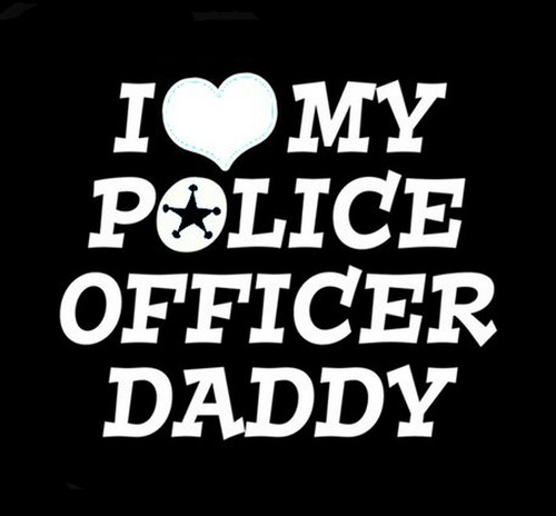 Ideas De Conceptos Creativos Amo A Mi Oficial De Policía Dad