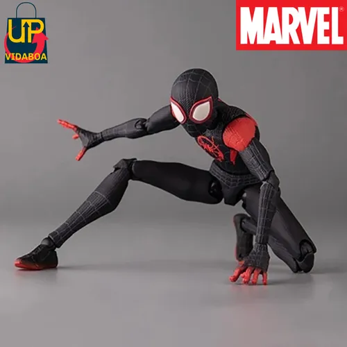 Boneco Premium - Homem Aranha Miles Morales 14cm Articulado Boneco Premium - Homem Aranha Miles Morales 14cm Articulado