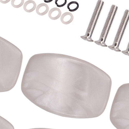 6pcs Botón Tono De Guitarra Eléctrica De Plástico Inicio