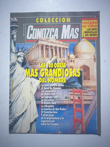 Revista Conozca Más. Las 100 Obras Más Grandiosas Del Hombre