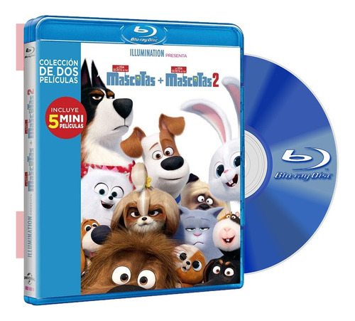 Blu Ray La Vida Secret A De Tus Mascotas 1 Y 2