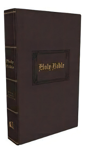 Kjv, Thinline Bible, Large Print, Vintage Series, Leathersoft, Brown, Red Letter, Comfort Print :..., De Thomas Nelson. Editorial Thomas Nelson Publishers En Inglés