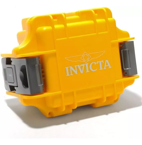 Invicta - Mini Maletín Portareloj Dc1yel Para 1 Reloj