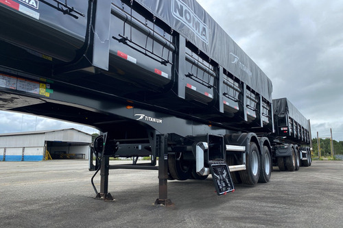 Sr Rodotrem Basculante 35m3 + 35m3 Com 7 Costelas Noma